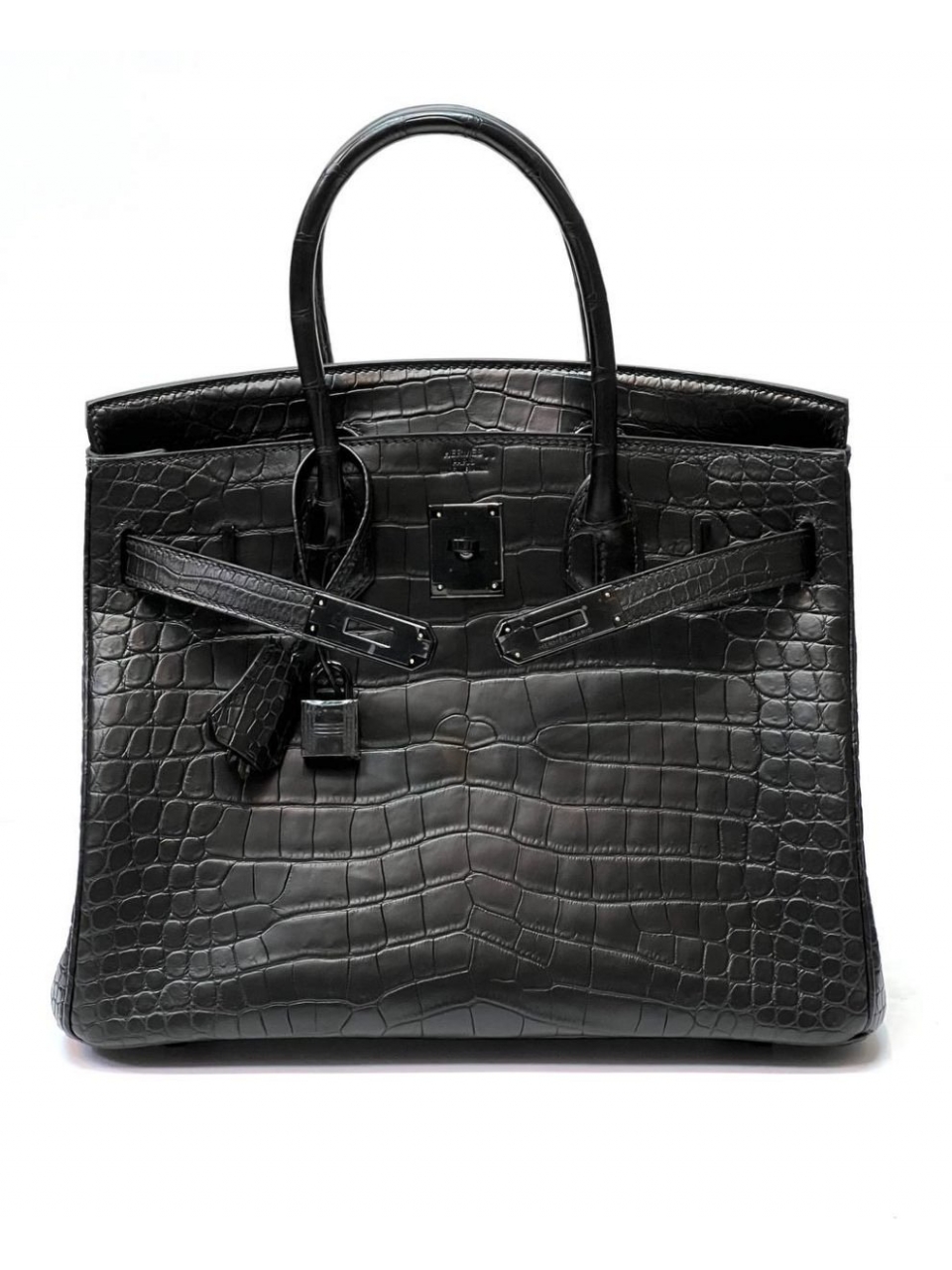 СУМКА Hermes BIRKIN 30 MATTE CROCODILE ALLIGATOR